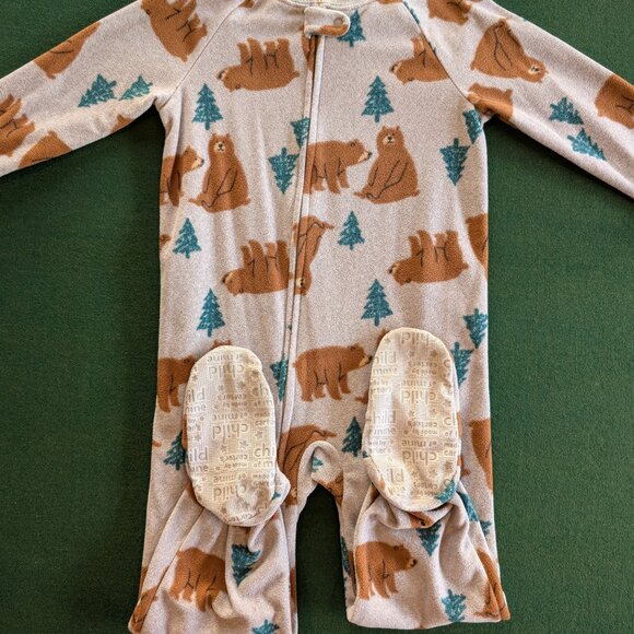 Bundle of Carter's Boy's Full-zip, Fleece, Footed Pajamas 5T 💙 - Picture 4 of 9
